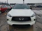 2021 Infiniti Qx50 Luxe White vin: 3PCAJ5BB4MF117259