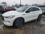 2021 Infiniti Qx50 Luxe White vin: 3PCAJ5BB4MF117259