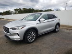 2021 Infiniti Qx50 Luxe Silver vin: 3PCAJ5BB5MF115214