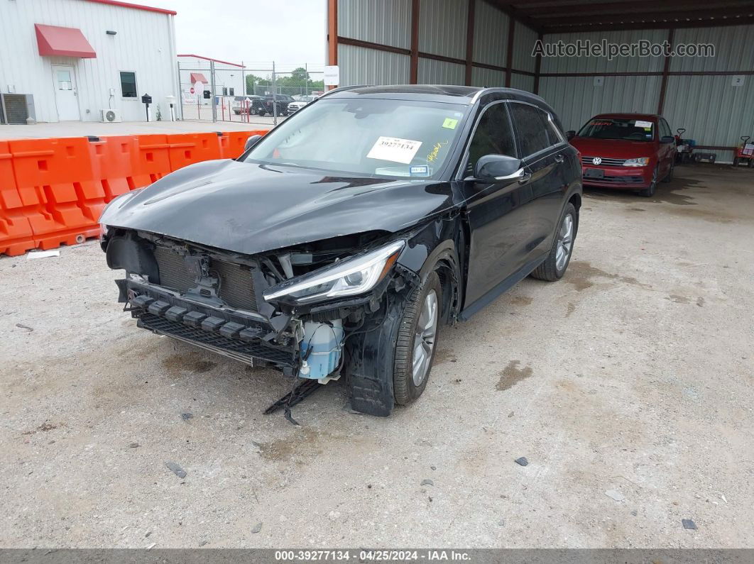 2021 Infiniti Qx50 Luxe Awd Black vin: 3PCAJ5BB5MF118534