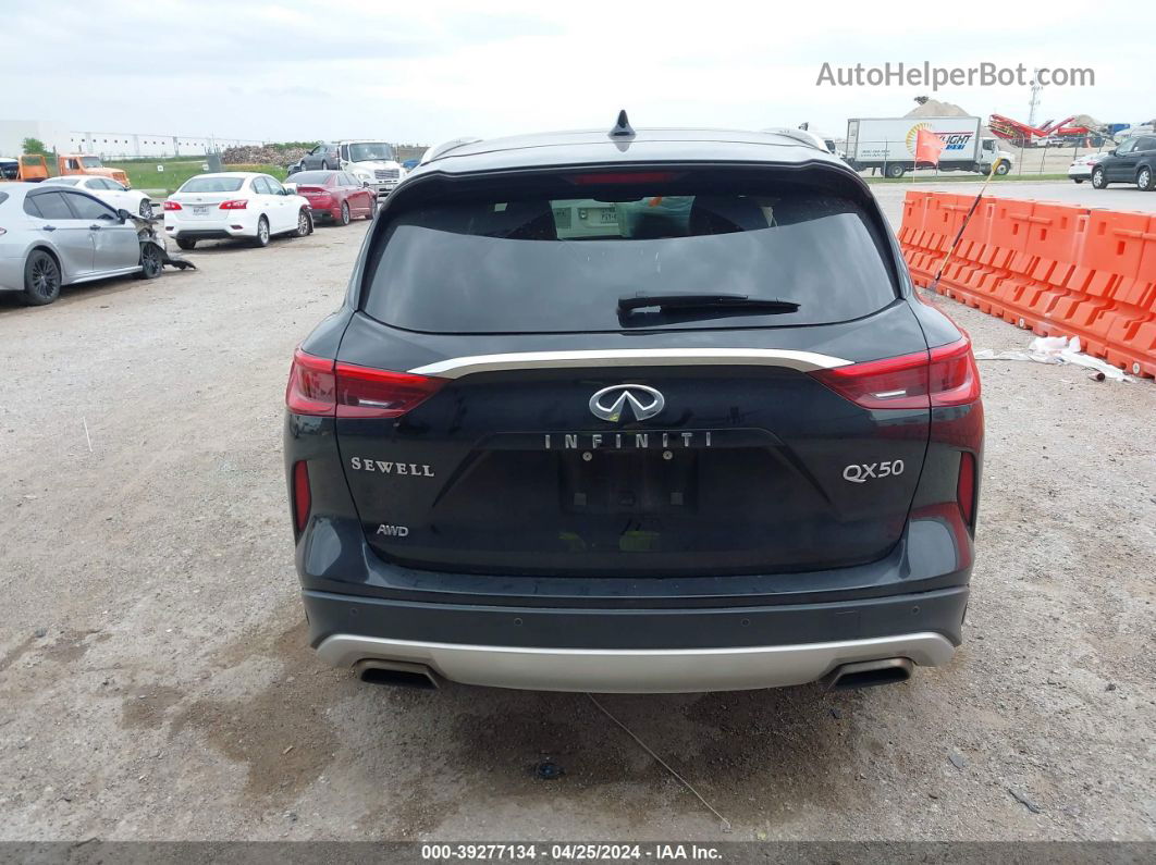 2021 Infiniti Qx50 Luxe Awd Black vin: 3PCAJ5BB5MF118534