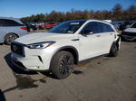 2021 Infiniti Qx50 Luxe White vin: 3PCAJ5BB6MF125797