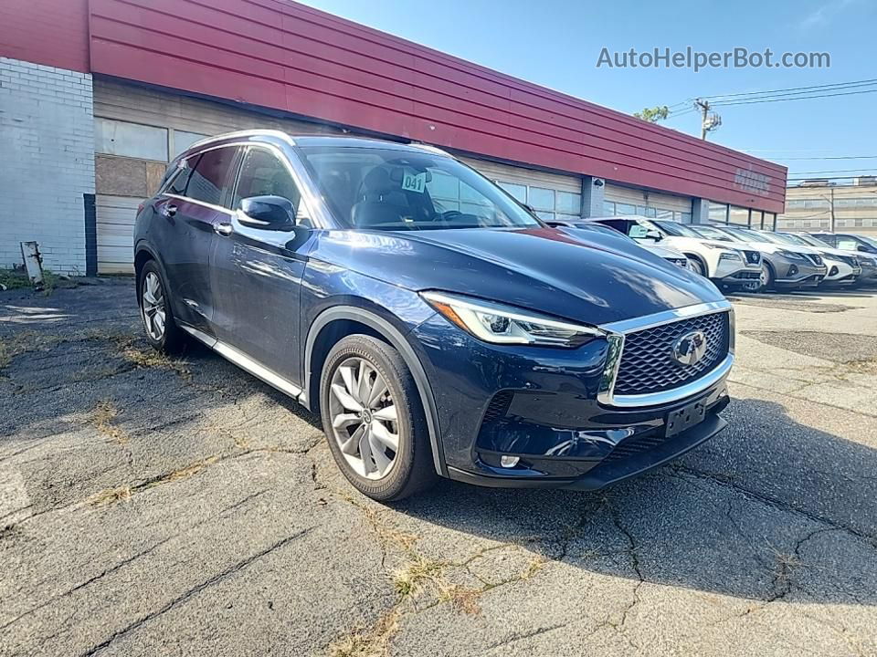 2021 Infiniti Qx50 Luxe Blue vin: 3PCAJ5BB7MF101881