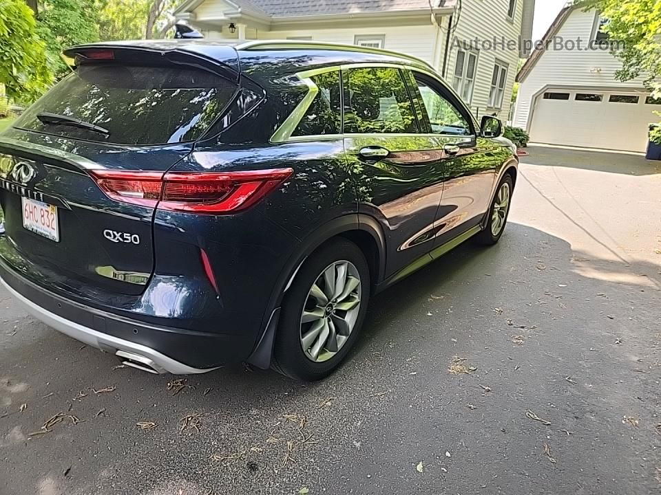 2021 Infiniti Qx50 Luxe Blue vin: 3PCAJ5BB7MF107132