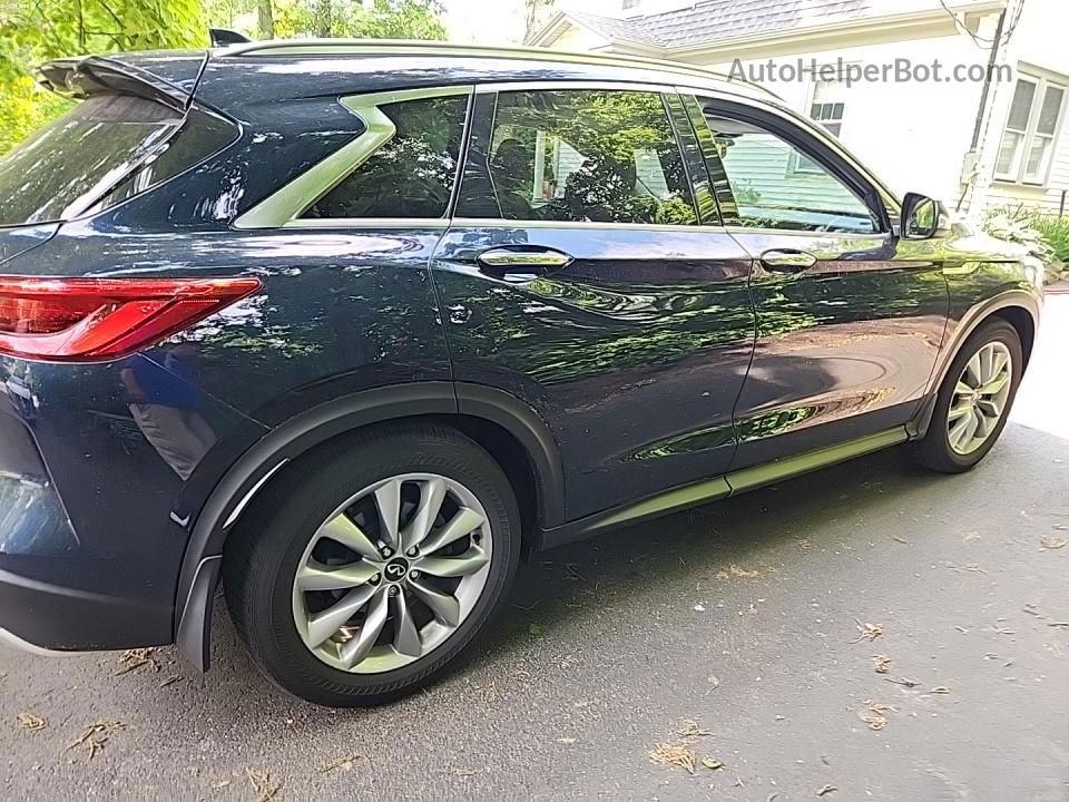 2021 Infiniti Qx50 Luxe Blue vin: 3PCAJ5BB7MF107132