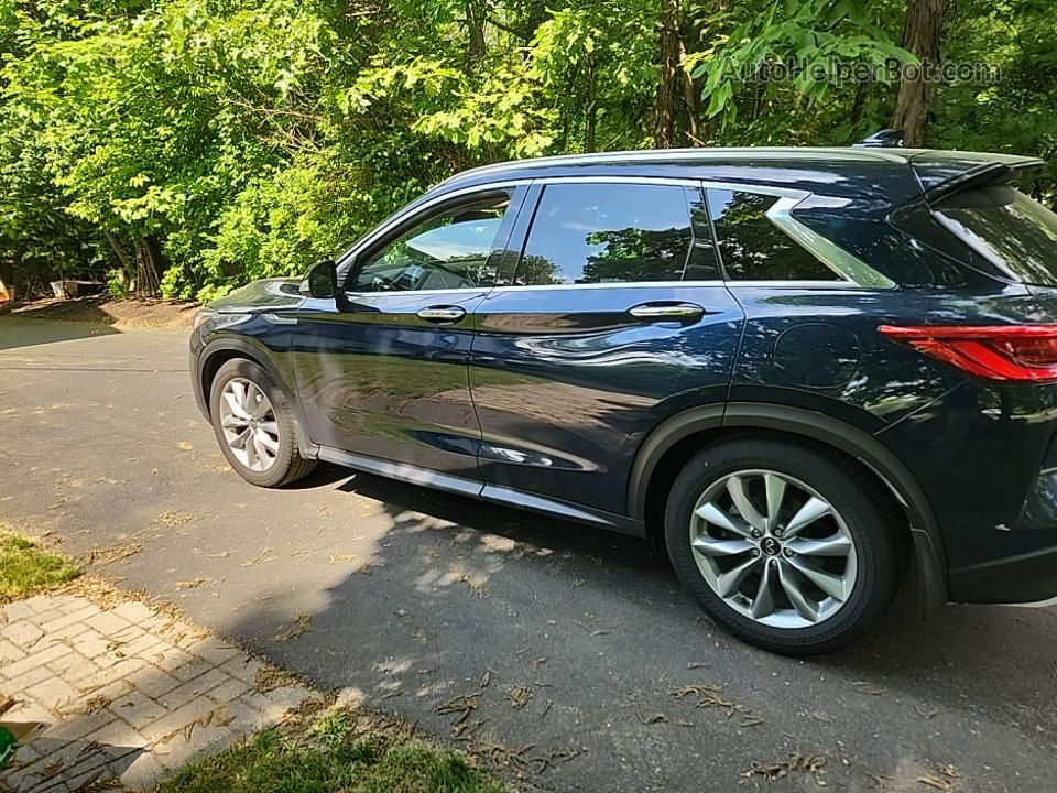 2021 Infiniti Qx50 Luxe Blue vin: 3PCAJ5BB7MF107132