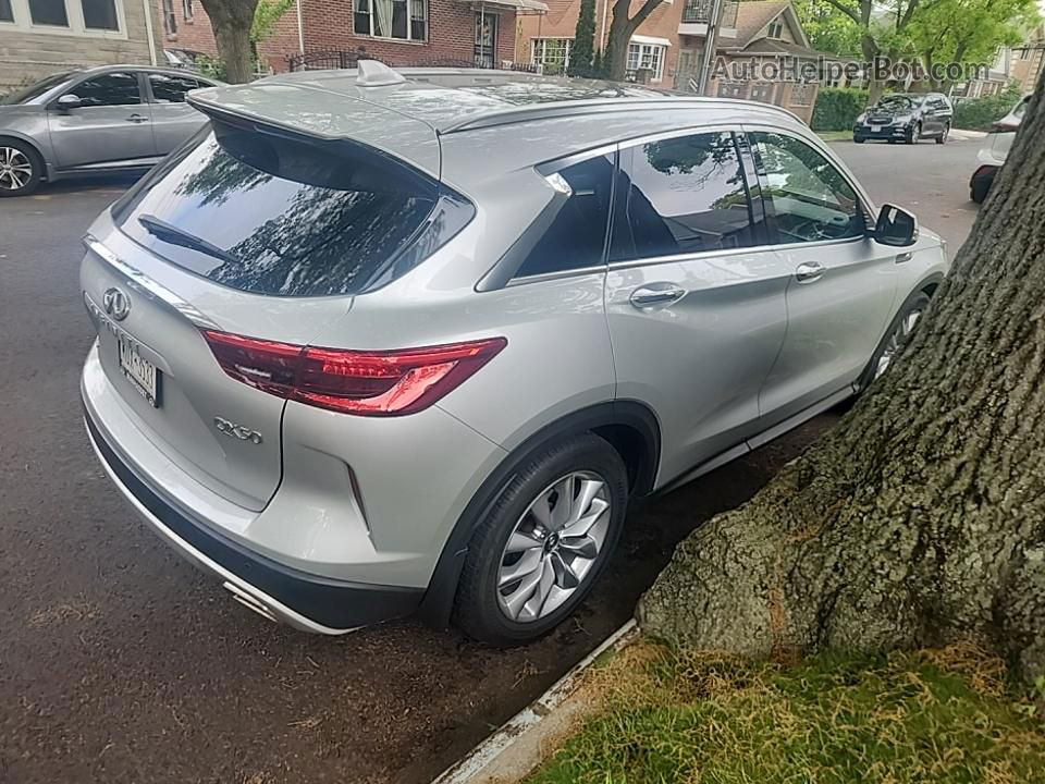 2021 Infiniti Qx50 Luxe Silver vin: 3PCAJ5BB7MF108734