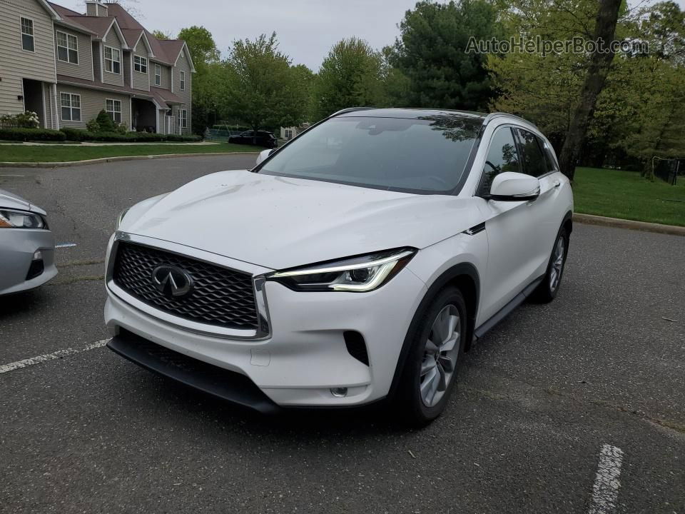 2021 Infiniti Qx50 Luxe Белый vin: 3PCAJ5BB8MF122111