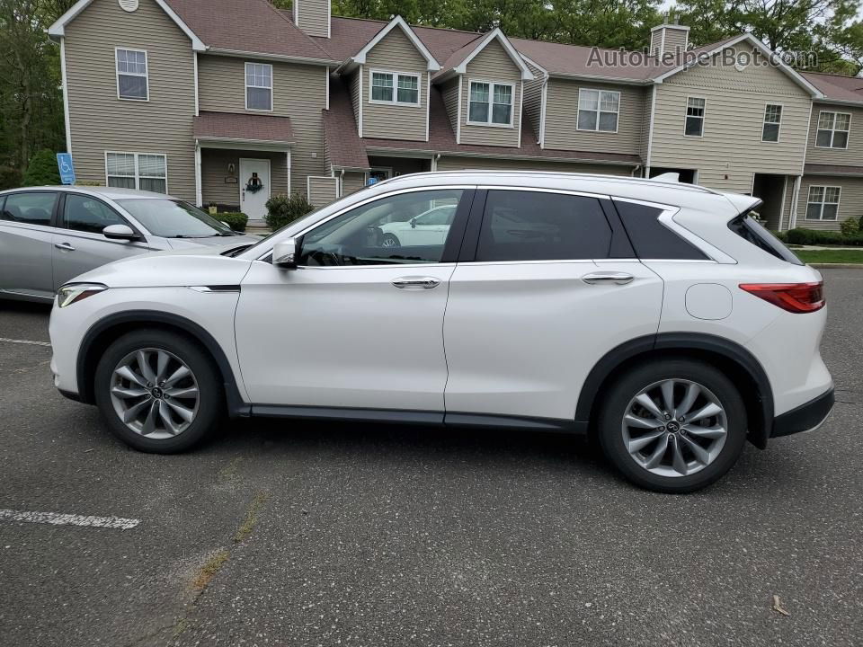 2021 Infiniti Qx50 Luxe Белый vin: 3PCAJ5BB8MF122111