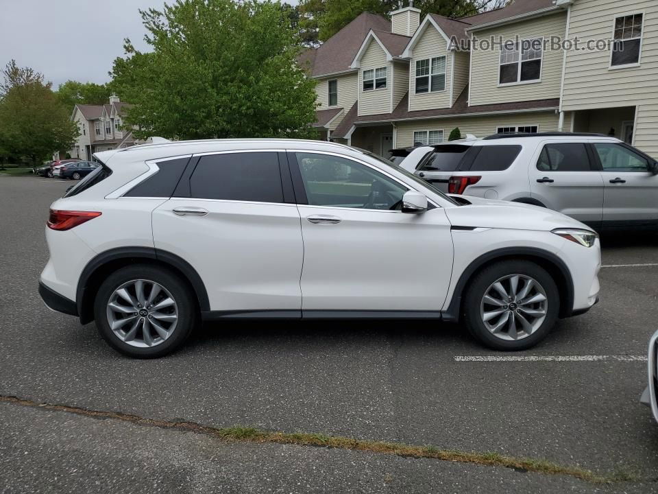 2021 Infiniti Qx50 Luxe White vin: 3PCAJ5BB8MF122111