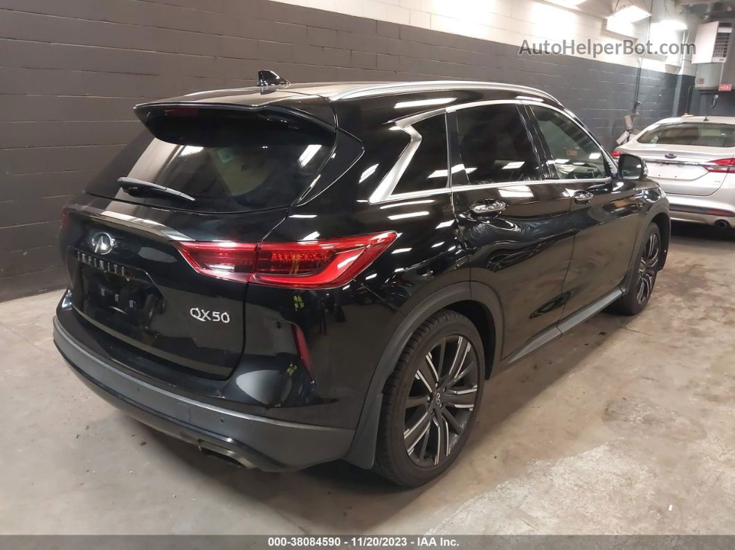 2021 Infiniti Qx50 Luxe Awd Black vin: 3PCAJ5BB9MF102336