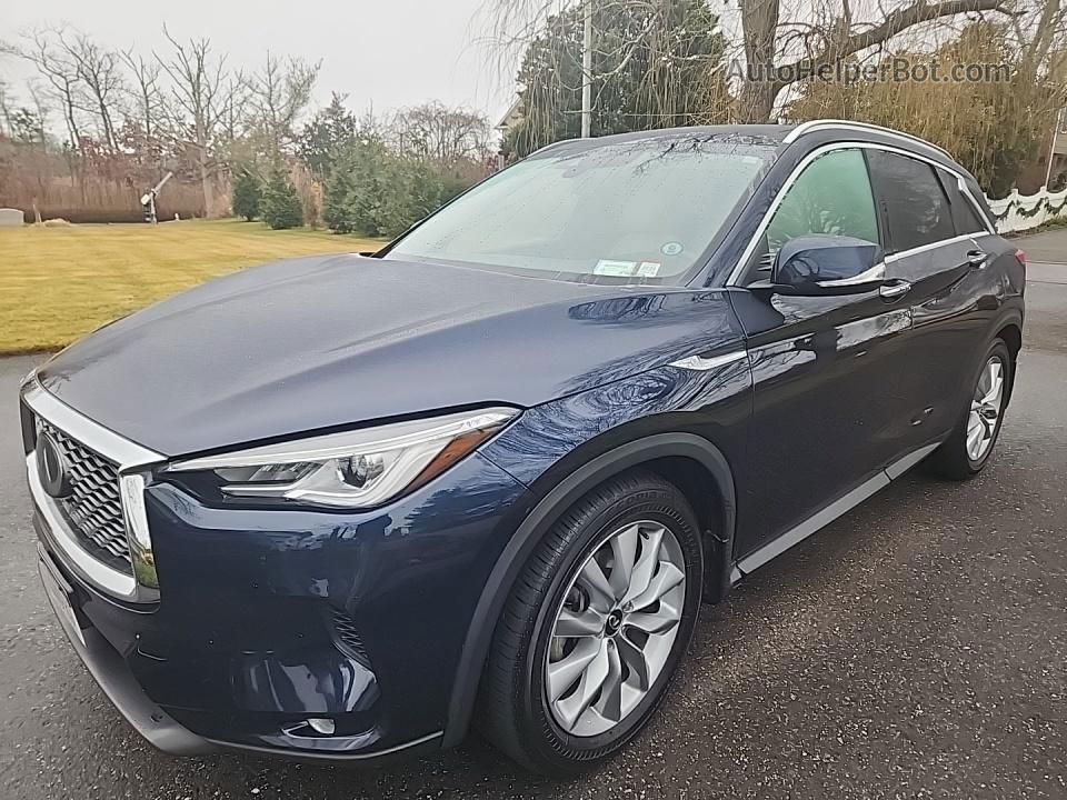 2021 Infiniti Qx50 Luxe Blue vin: 3PCAJ5BB9MF103860