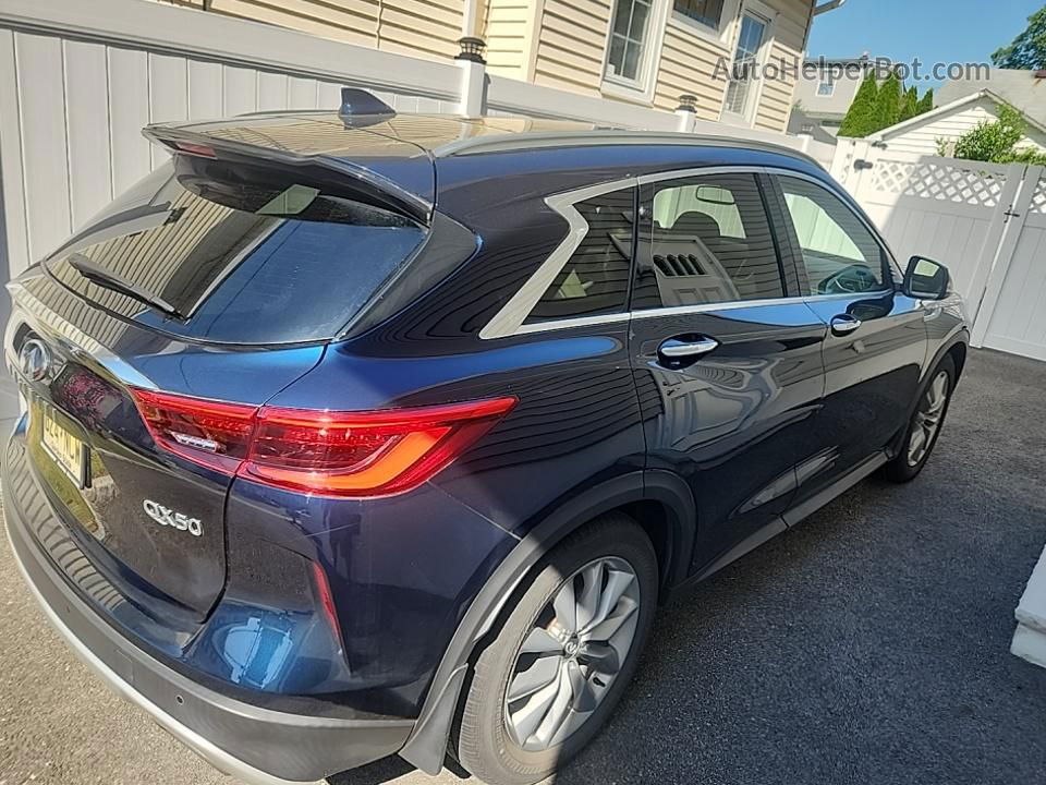 2021 Infiniti Qx50 Luxe Blue vin: 3PCAJ5BB9MF107021