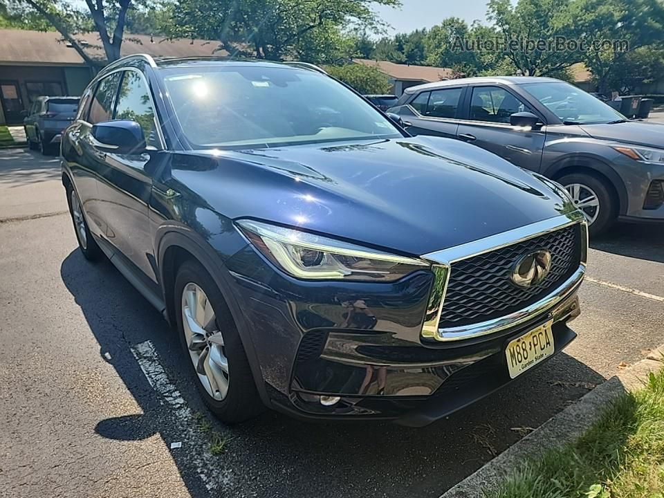 2021 Infiniti Qx50 Luxe Blue vin: 3PCAJ5BB9MF115572