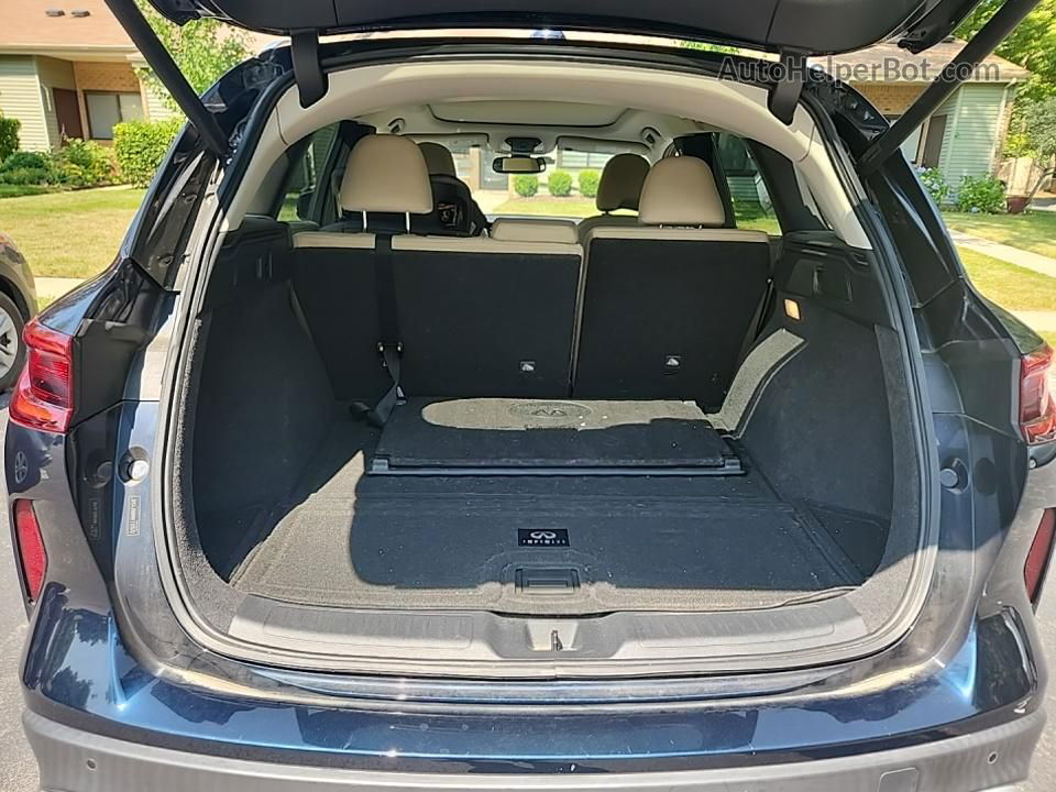 2021 Infiniti Qx50 Luxe Blue vin: 3PCAJ5BB9MF115572