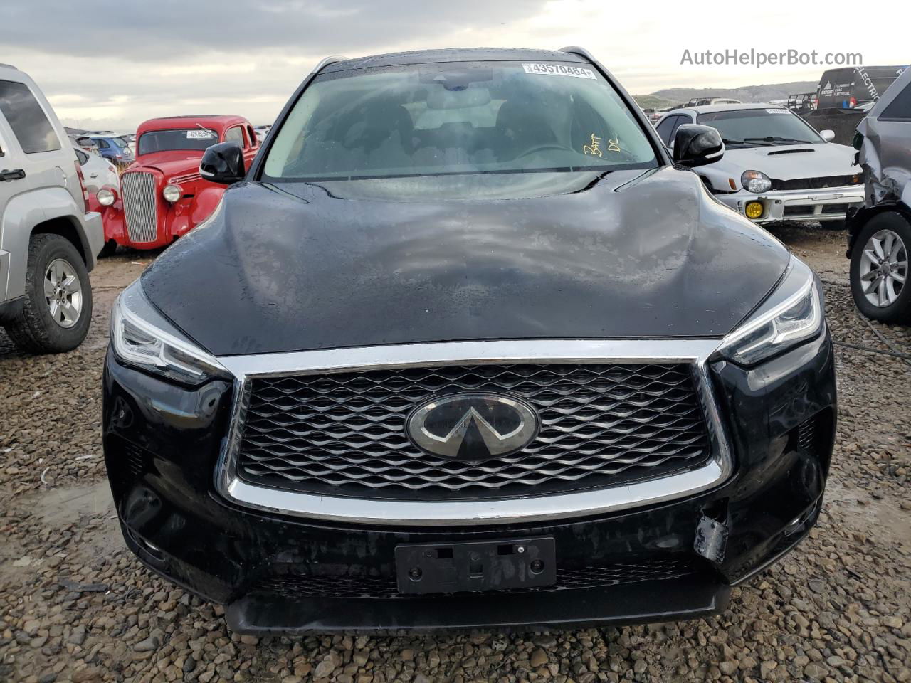 2021 Infiniti Qx50 Luxe Black vin: 3PCAJ5BB9MF123977