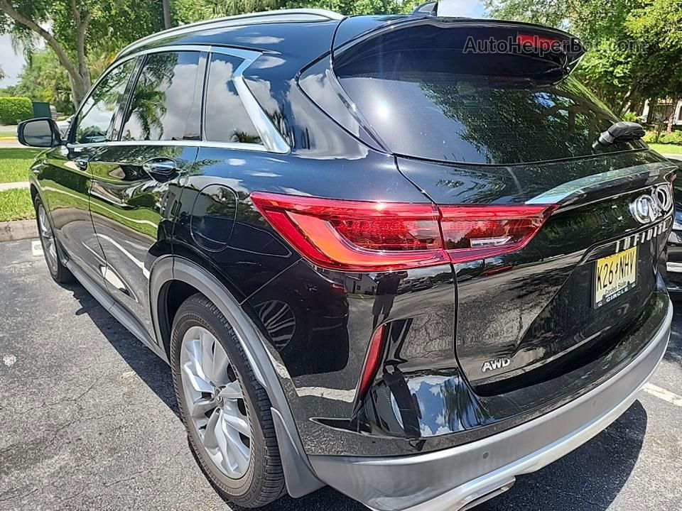 2021 Infiniti Qx50 Luxe Black vin: 3PCAJ5BBXMF107643