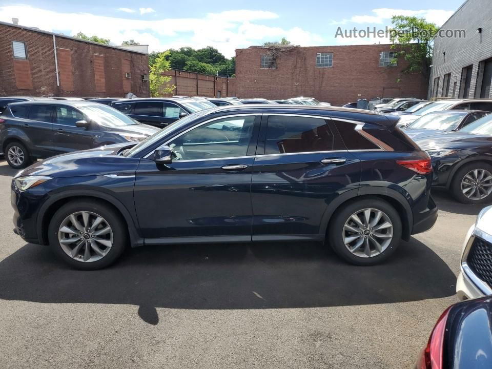 2021 Infiniti Qx50 Luxe Blue vin: 3PCAJ5BBXMF108467