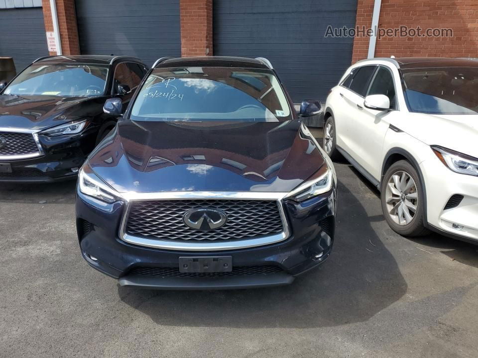 2021 Infiniti Qx50 Luxe Blue vin: 3PCAJ5BBXMF108467