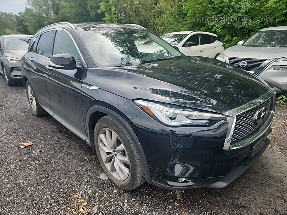 2021 Infiniti Qx50 Luxe Black vin: 3PCAJ5BBXMF109070