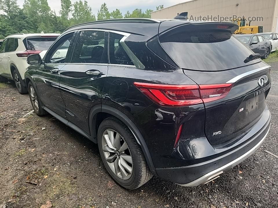 2021 Infiniti Qx50 Luxe Black vin: 3PCAJ5BBXMF109070