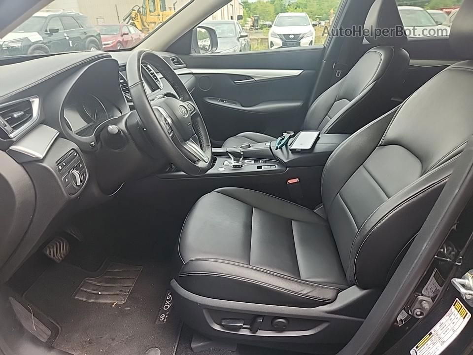 2021 Infiniti Qx50 Luxe Черный vin: 3PCAJ5BBXMF109070