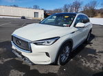 2021 Infiniti Qx50 Luxe White vin: 3PCAJ5BBXMF110879