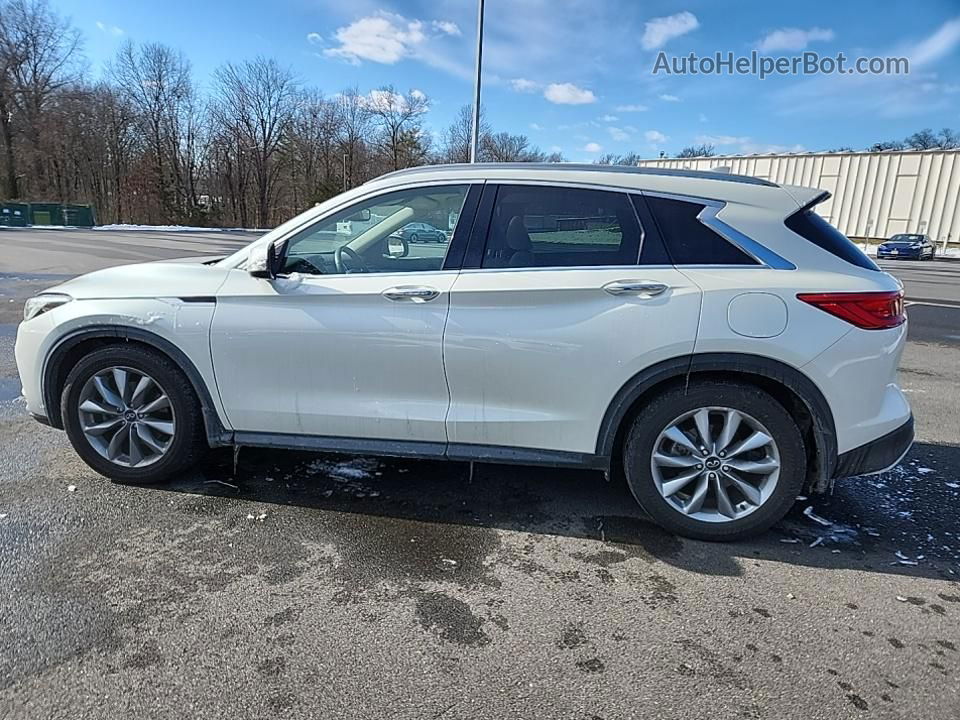 2021 Infiniti Qx50 Luxe White vin: 3PCAJ5BBXMF110879