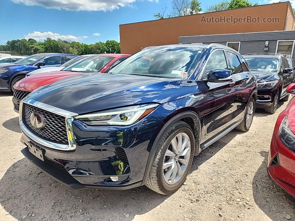 2021 Infiniti Qx50 Luxe Синий vin: 3PCAJ5BBXMF117167