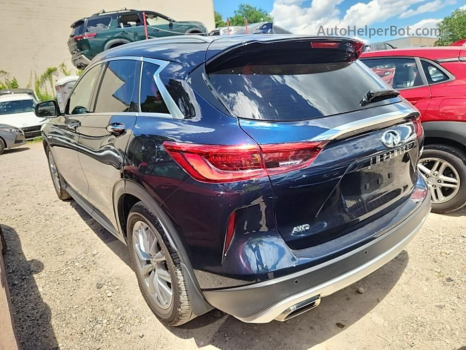 2021 Infiniti Qx50 Luxe Синий vin: 3PCAJ5BBXMF117167