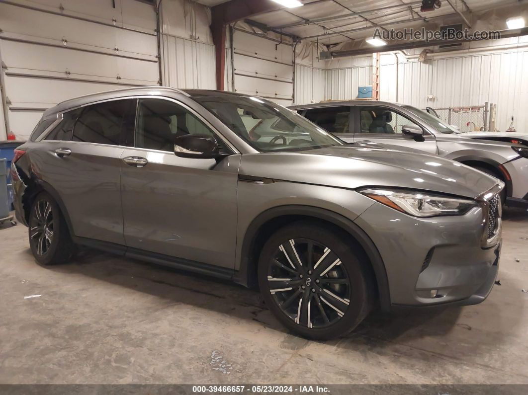 2021 Infiniti Qx50 Luxe Awd Gray vin: 3PCAJ5BBXMF117377