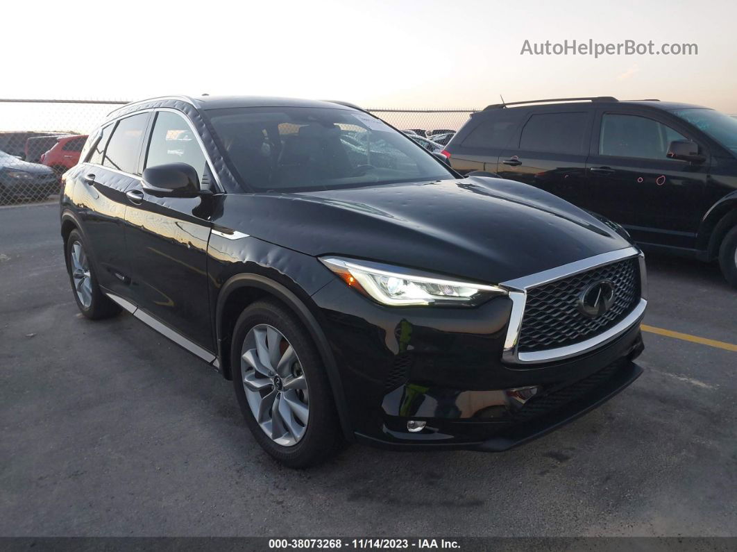 2021 Infiniti Qx50 Essential Black vin: 3PCAJ5CA0MF103770