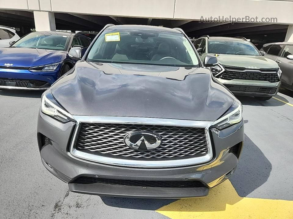 2021 Infiniti Qx50 Essential Gray vin: 3PCAJ5CA0MF107530