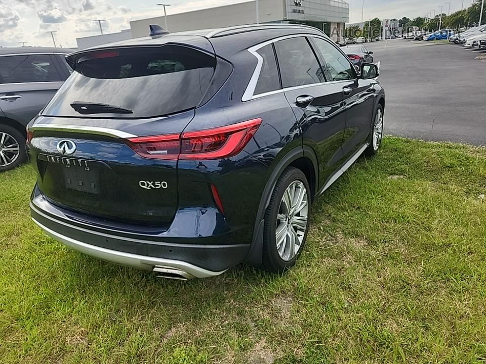 2021 Infiniti Qx50 Sensory Blue vin: 3PCAJ5CA2MF100840