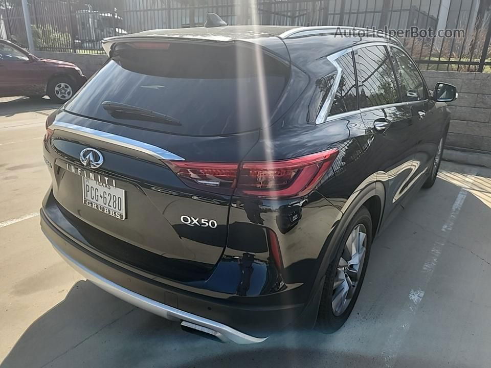 2021 Infiniti Qx50 Essential Черный vin: 3PCAJ5CA2MF109201