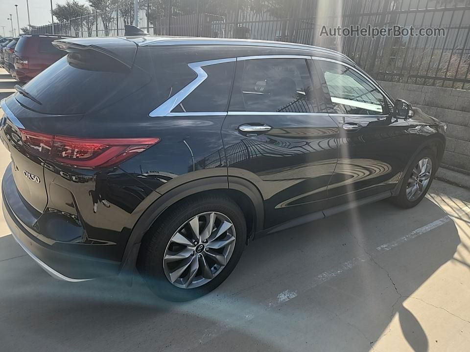 2021 Infiniti Qx50 Essential Black vin: 3PCAJ5CA2MF109201