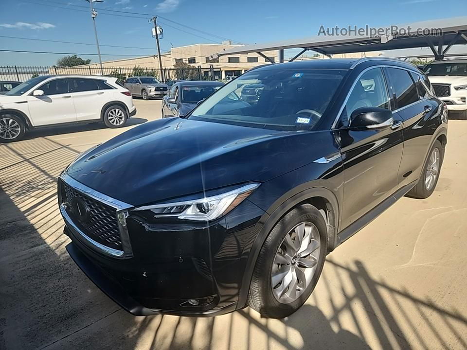 2021 Infiniti Qx50 Essential Black vin: 3PCAJ5CA2MF109201