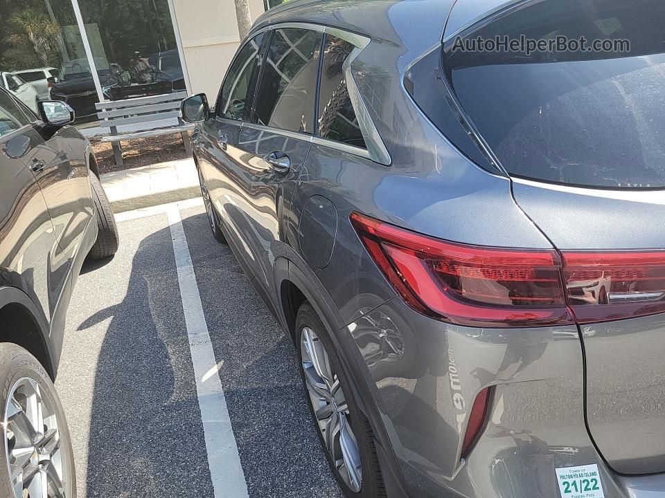 2021 Infiniti Qx50 Essential Gray vin: 3PCAJ5CA4MF123682