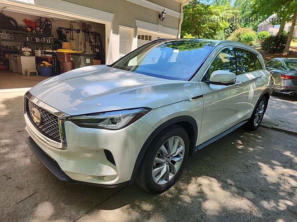 2021 Infiniti Qx50 Essential White vin: 3PCAJ5CA5MF124551