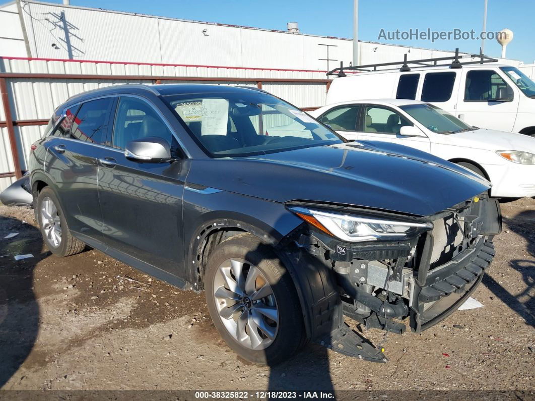 2021 Infiniti Qx50 Essential Gray vin: 3PCAJ5CA6MF109380