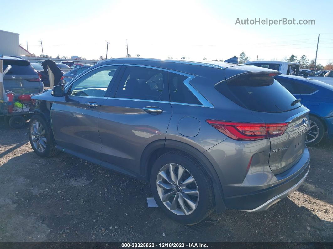 2021 Infiniti Qx50 Essential Gray vin: 3PCAJ5CA6MF109380