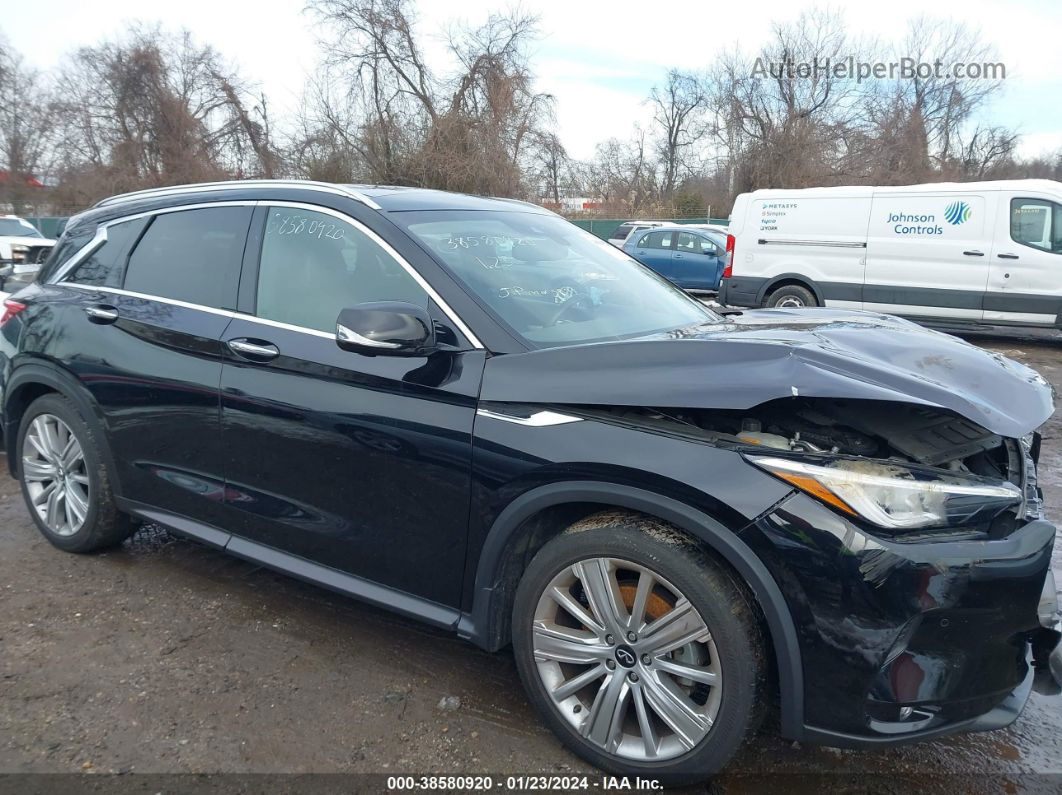 2021 Infiniti Qx50 Sensory Black vin: 3PCAJ5CA8MF100602