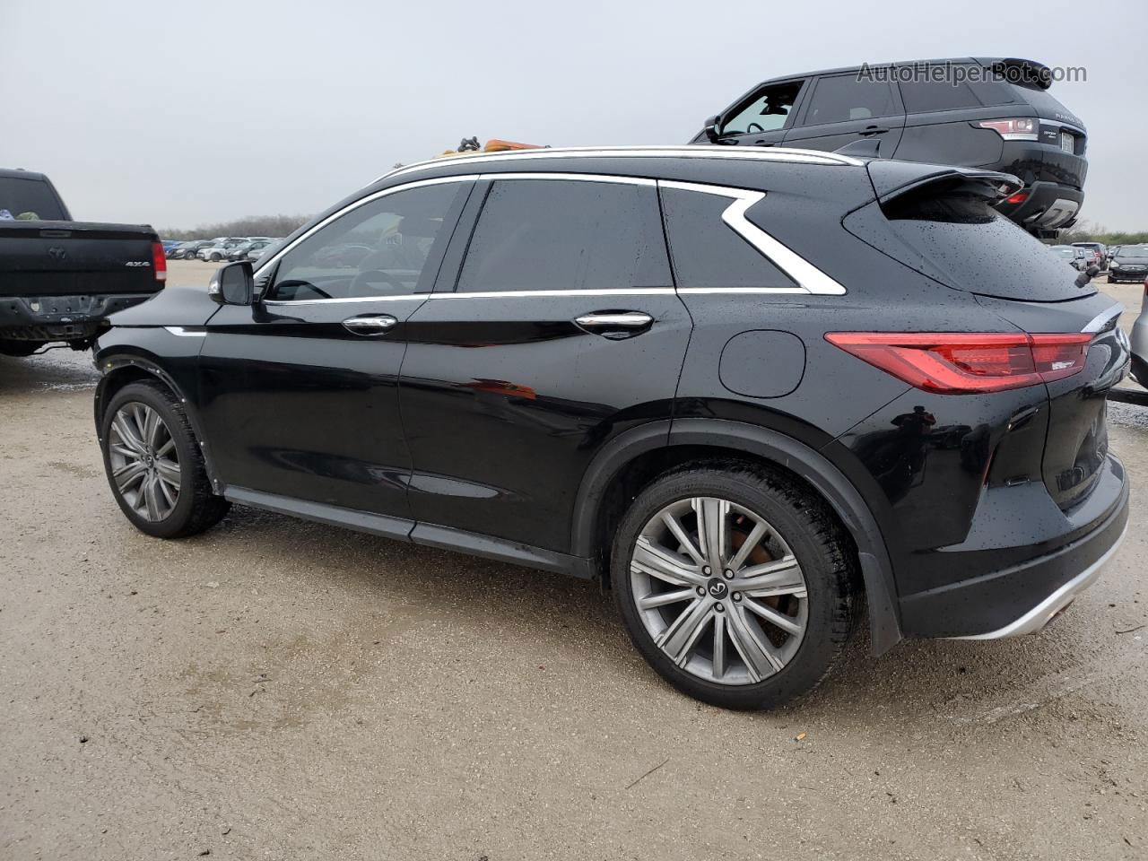 2021 Infiniti Qx50 Essential Black vin: 3PCAJ5CA8MF120994