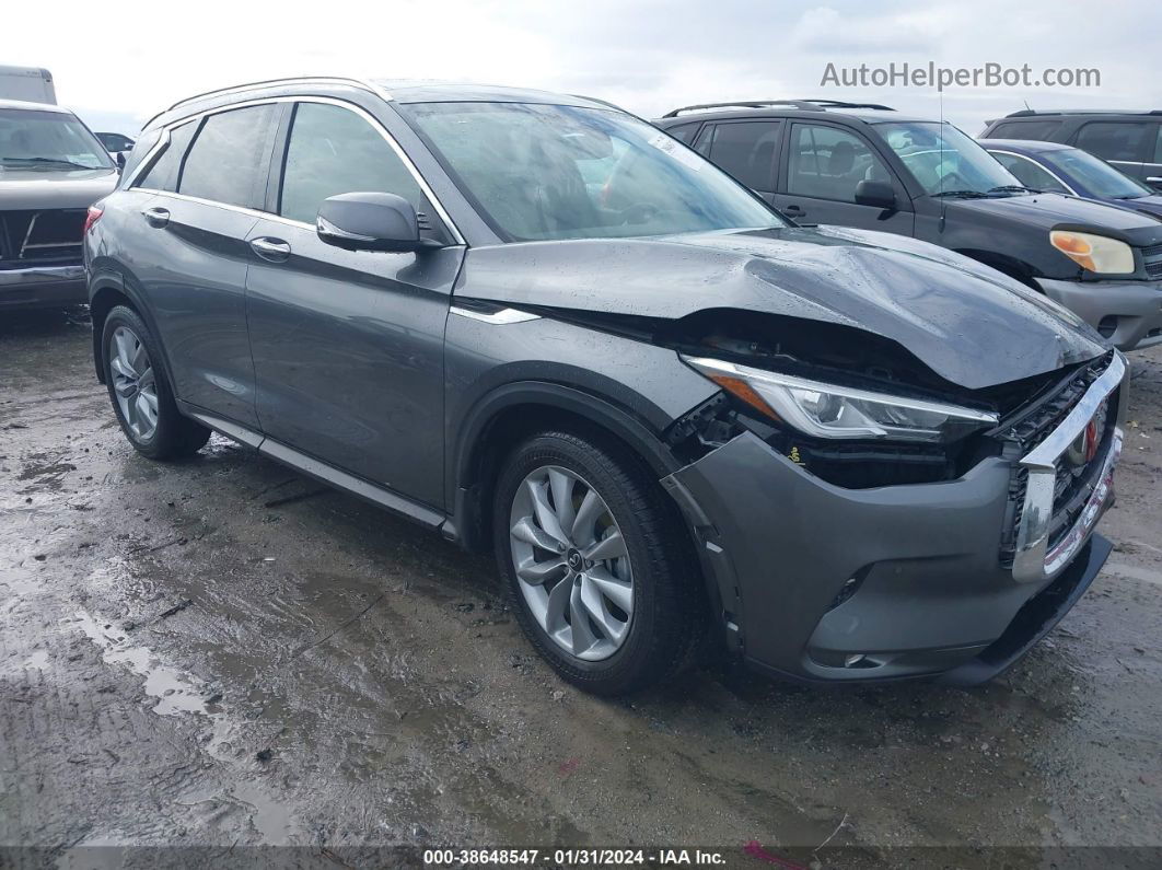 2021 Infiniti Qx50 Essential Gray vin: 3PCAJ5CAXMF120785