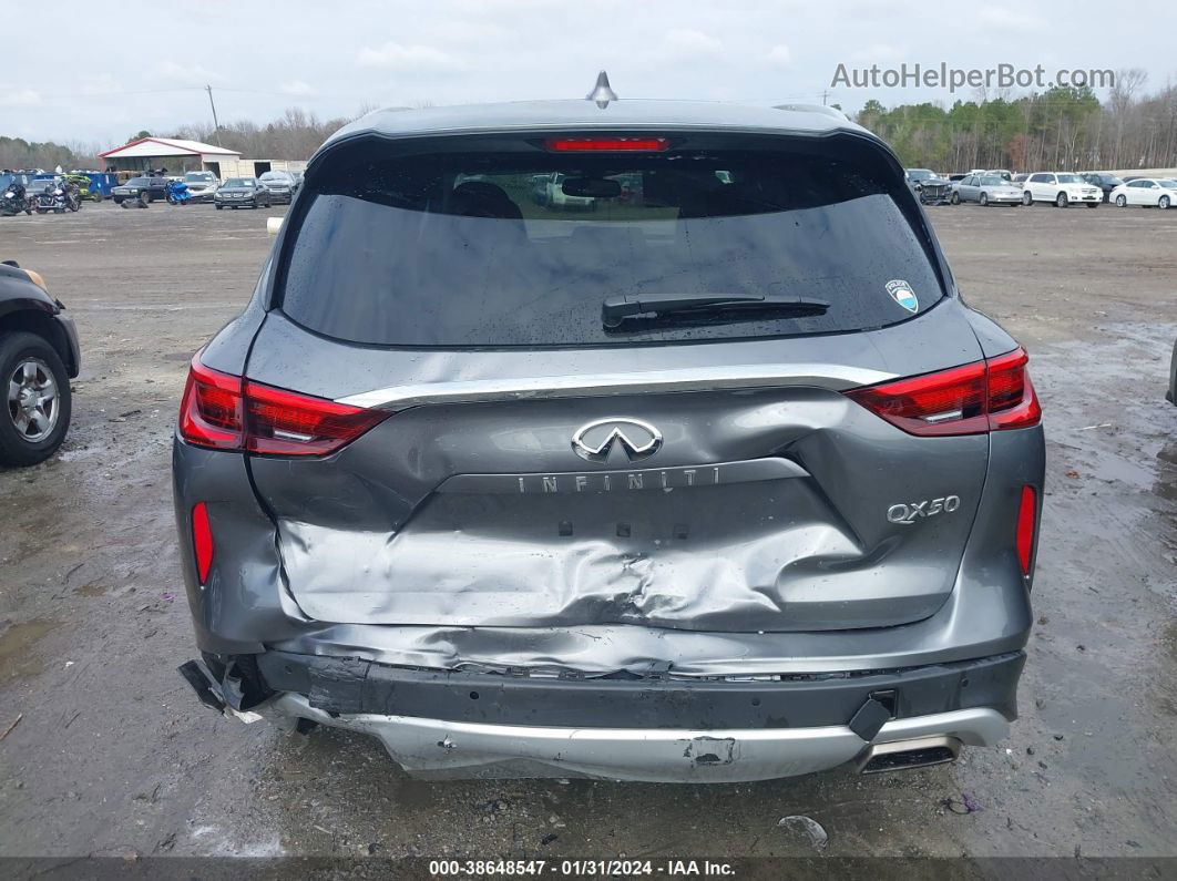 2021 Infiniti Qx50 Essential Gray vin: 3PCAJ5CAXMF120785