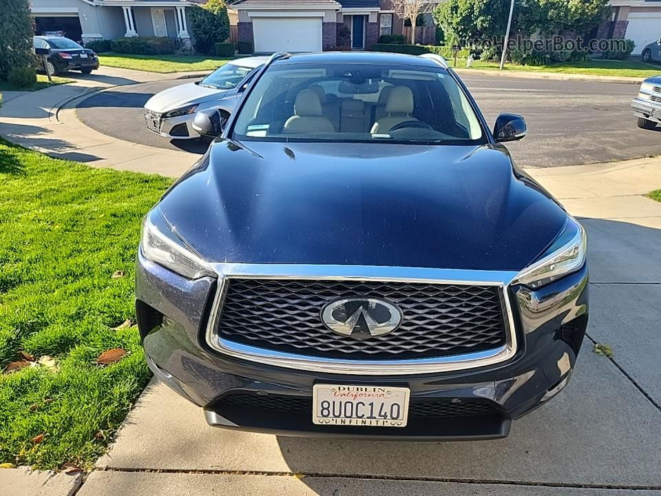 2021 Infiniti Qx50 Essential Blue vin: 3PCAJ5CB0MF104295