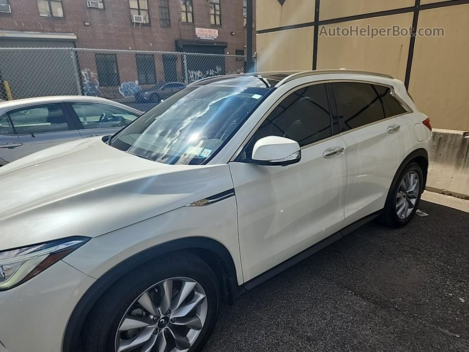 2021 Infiniti Qx50 Essential White vin: 3PCAJ5CB0MF105835