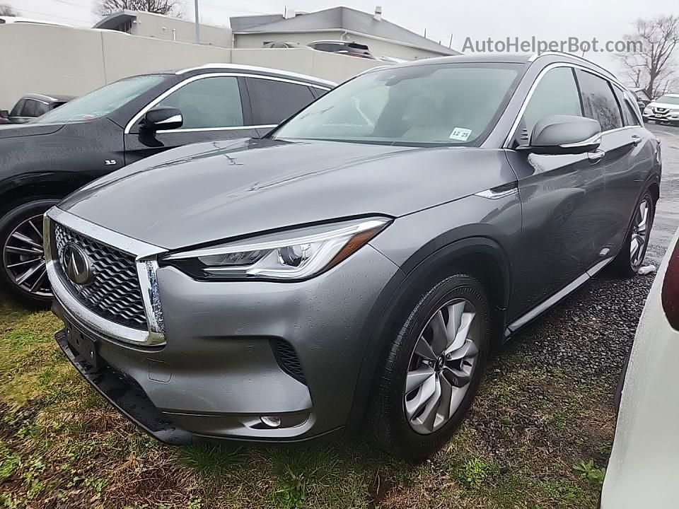 2021 Infiniti Qx50 Essential Gray vin: 3PCAJ5CB4MF107944