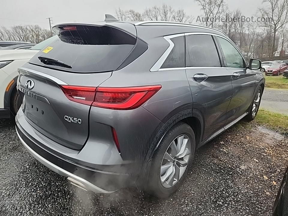 2021 Infiniti Qx50 Essential Gray vin: 3PCAJ5CB4MF107944