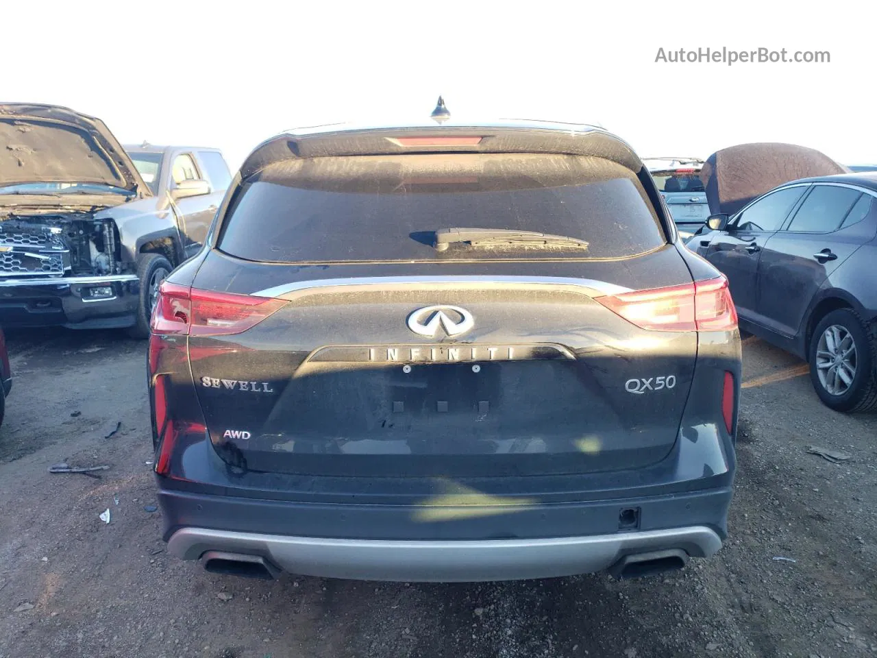 2021 Infiniti Qx50 Essential Black vin: 3PCAJ5CB4MF120855